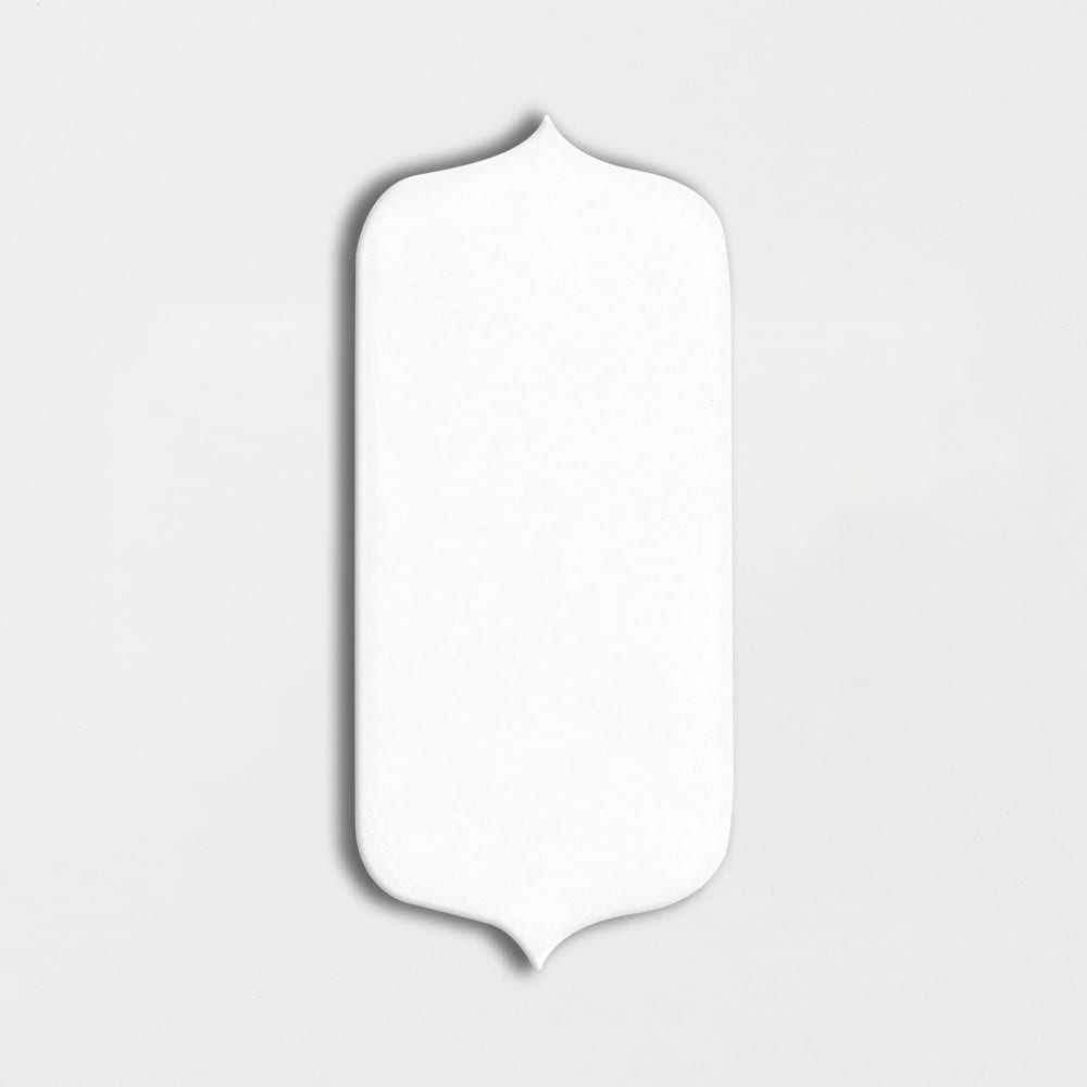 Royal White Glossy Tear Field Seramik Fayans