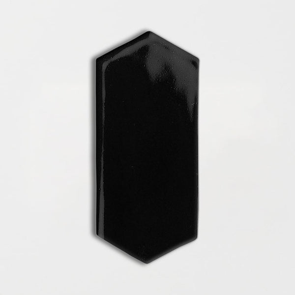 Black Glossy Pct Seramik Fayans