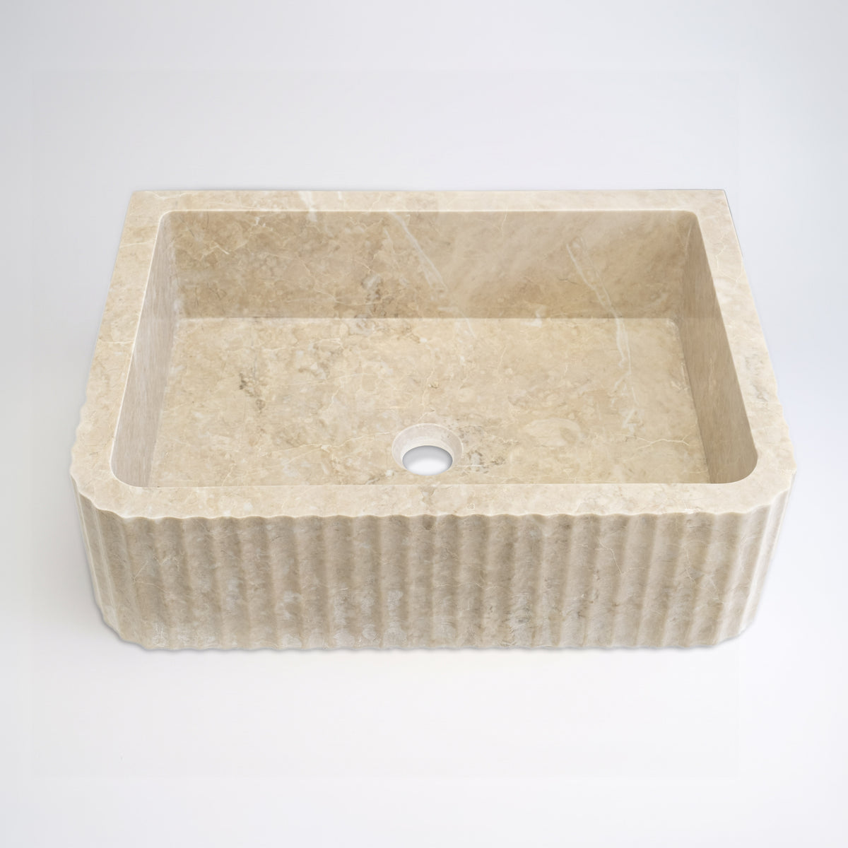 Diana Reale Cilalı Mermer Como Lavabo 40×55×15 cm - Görsel 2