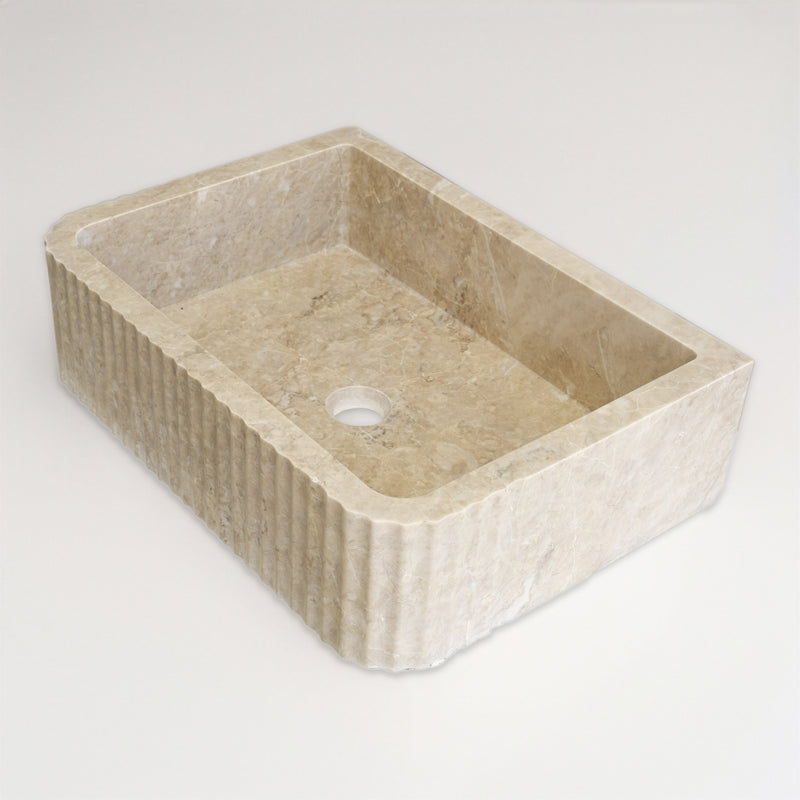 Diana Reale Cilalı Mermer Como Lavabo 40×55×15 cm - Görsel 3