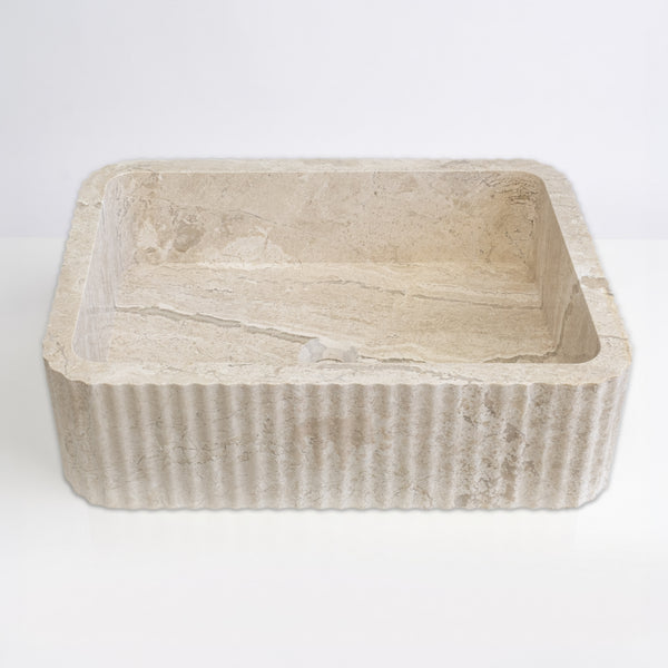 Diana Reale Cilalı Mermer Lucca Lavabo 40×55×15 cm
