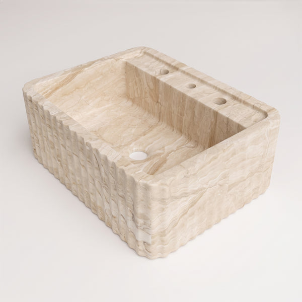 Diana Reale Cilalı Mermer Siena Lavabo 45×55×20 cm