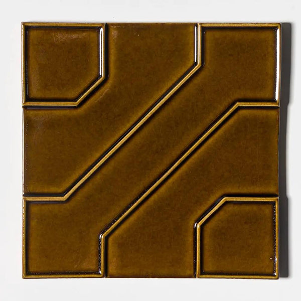 Kodye Creamy Deri Dokulu Parlak Seramik Fayans 20x20 cm