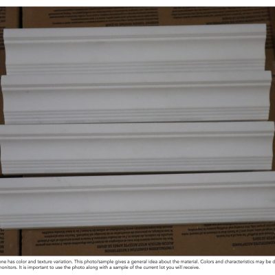 Aspen Beyazı Honlu Modern Pervaz