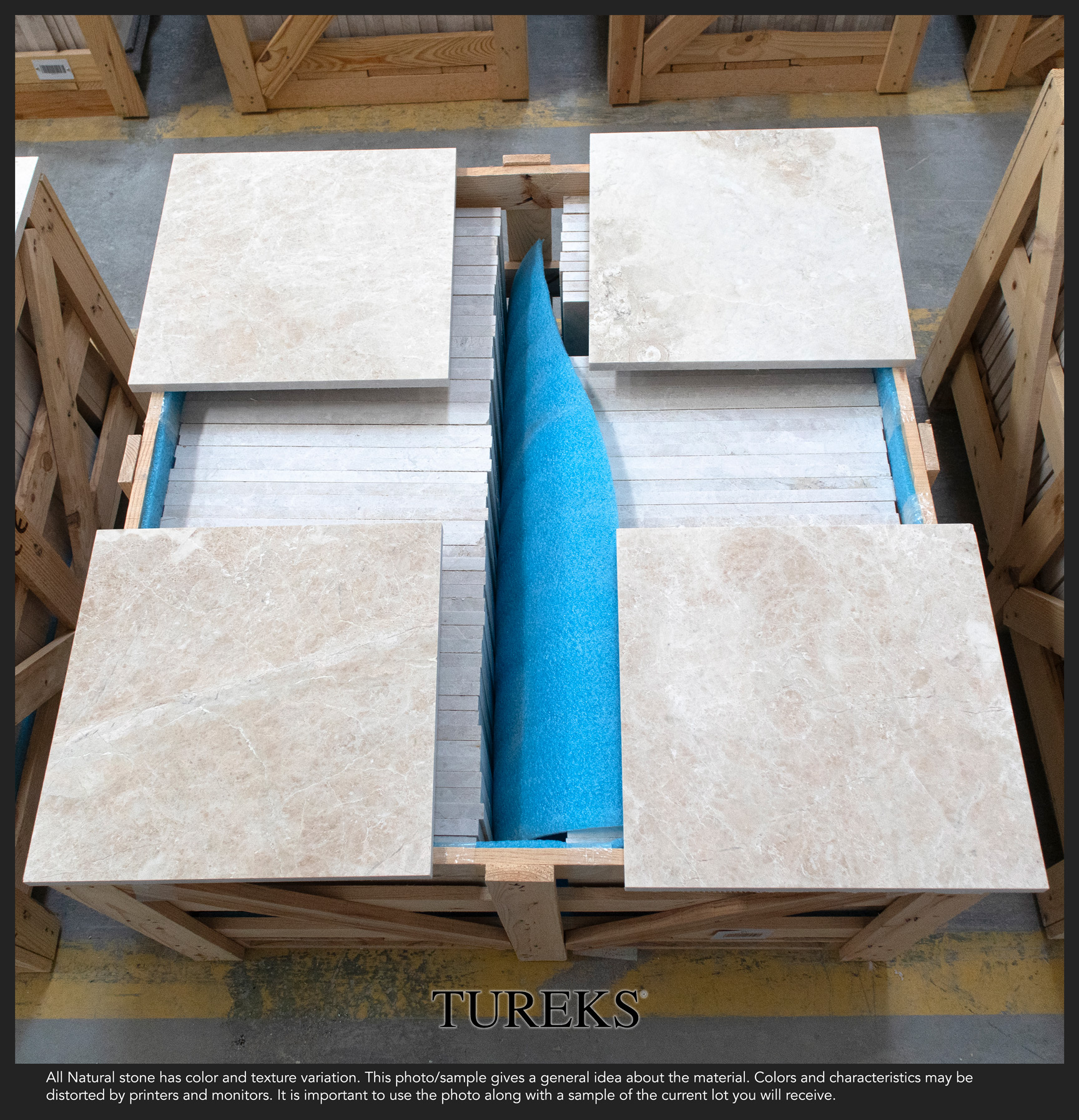 Cappuccino Honlu Mermer Fayans