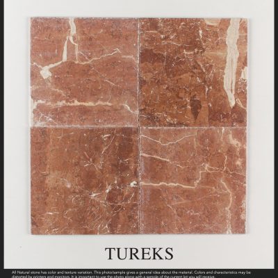 Rosso Tumbled Chipped Edge 40,6x40,6x1,2